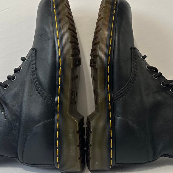 Dr. Martens Original 1460 SOFTY T Leather Boots Black size W8 or M7 - Picture 9 of 13